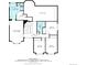 Second floor layout featuring bedrooms, bathrooms, and a walk-in closet at 11056 W Rowland Ave, Littleton, CO 80127