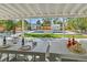 Charming poolside patio area with dining and lounging spots, ideal for summer gatherings at 2981 Teller St, Wheat Ridge, CO 80033