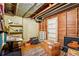 Unfinished basement with exposed ceiling and walls at 5674 S Prescott St, Littleton, CO 80120