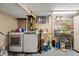 Laundry room area with modern washer and dryer set at 5674 S Prescott St, Littleton, CO 80120
