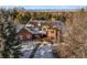Luxury home with mountain views and expansive grounds at 4681 S Columbine Ct, Cherry Hills Village, CO 80113