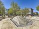 This photo captures the heart of the community with a large tiered art installation at 3341 Oneida St, Denver, CO 80207