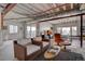 Spacious unfinished basement with exposed ceiling that can be used as a lounge at 6610 Barnstead Dr, Castle Pines, CO 80108
