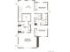 Upper level floor plan with owner's bedroom and loft at 8516 Eagle River St, Littleton, CO 80125