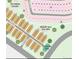 This detailed community map highlights the available amenities and home placements within the neighborhood at 17164 W 91St Ln, Arvada, CO 80007