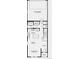 Detailed first-floor plan featuring a 2-car garage, kitchen, dining, and great room at 17164 W 91St Ln, Arvada, CO 80007