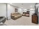 Finished basement with a comfortable rec area and lots of space at 1947 E 117Th Way, Northglenn, CO 80233