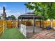 Backyard patio featuring gazebo at 999 Osceola St, Denver, CO 80204