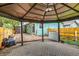 Backyard gazebo and house with patio at 999 Osceola St, Denver, CO 80204