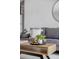 Cozy living room featuring a comfortable sofa, modern coffee table, and stylish decor at 1 N Pearl St # 201, Denver, CO 80203