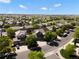 Aerial view of the neighborhood showcasing well-maintained homes and tree-lined streets at 11842 Altura St, Commerce City, CO 80603