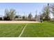 View of the community ball field and grass play area at 1021 Carr St # 17, Lakewood, CO 80214