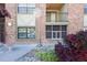 Detail of the building's exterior with landscaping at 1021 Carr St # 17, Lakewood, CO 80214