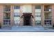 Attractive brick exterior of the building with balconies and gated entrance at 1021 Carr St # 17, Lakewood, CO 80214