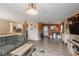 Cozy dining area with built-in booth seating, natural light, and modern decor at 11805 W 74Th Ave, Arvada, CO 80005