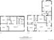 House floor plan displaying bedrooms, kitchen, living room, and room dimensions at 2340 Jamaica St, Aurora, CO 80010