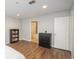 Neutral bedroom with a view to ensuite bath at 12281 E Tennessee Dr # 303, Aurora, CO 80012