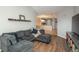 Comfortable living room provides seamless flow, connecting to a well-equipped kitchen, and dining at 12281 E Tennessee Dr # 303, Aurora, CO 80012