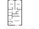 Upstairs floor plan featuring bedrooms, bathrooms, and a walk-in closet at 897 Mockingbird Ln, Brighton, CO 80601