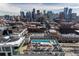 Unbelievable rooftop pool and lounging area with city views in a Denver high rise at 1750 Wewatta St # 705, Denver, CO 80202