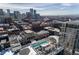 Amazing rooftop pool deck with city views in a luxury Denver high rise at 1750 Wewatta St # 705, Denver, CO 80202