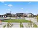 Community center featuring outdoor seating areas and a splash pad at 4770 N Jasper St, Denver, CO 80239