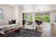 Open-concept living area seamlessly connects to dining room, great for entertaining and Gathering gatherings at 2130 S Poppy St, Lakewood, CO 80228
