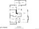 Detailed floor plan showcasing the layout of a home with multiple bedrooms, bathrooms, and living spaces at 7160 W 24Th Ave, Lakewood, CO 80214
