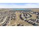 Bird's-eye view of the community with a lake in the background at 26890 E Roxbury Pl, Aurora, CO 80016