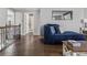 Stylish living room with hardwood floors and elegant decor at 17616 Ponderosa Ave, Parker, CO 80134