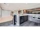 Basement with bar and walkout at 7400 S Genoa Cir, Centennial, CO 80016
