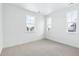 Inviting bedroom offering great natural light, plush carpeting, and neutral walls at 3340 Backdrop Ct, Castle Rock, CO 80108