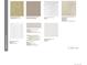 Selection of samples of hard surface flooring, kitchen cabinet door, kitchen backsplash, and quartz countertops at 3340 Backdrop Ct, Castle Rock, CO 80108