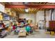 Unfinished basement with exposed ceiling, concrete walls, and ample room for storage or customization at 3441 Medallion Rd, Castle Rock, CO 80104