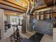 Unfinished basement featuring a water heater, equipment and storage at 13972 Hudson Way, Thornton, CO 80602