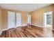 A spacious bedroom with ample closet space and a connecting bathroom at 253 Cherokee Pl, Brighton, CO 80603