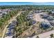 Beautiful aerial view of the community, showcasing well-maintained homes and scenic surroundings at 1798 Summerglow Ln, Monument, CO 80132