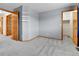 Spacious bedroom with carpet, closet, neutral walls, natural light and closet at 5885 Kingsfield St, Castle Rock, CO 80104