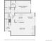 Home floor plan shows the layout including living room, kitchen, primary bedroom, and bath at 8100 W Quincy Ave # 11, Denver, CO 80123