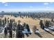 Panoramic aerial view showcasing city and mountain views at 1223 Race St # 101, Denver, CO 80206