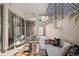 Bright, covered patio space with sliding glass doors and lots of natural light at 1223 Race St # 101, Denver, CO 80206