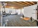 Unfinished basement with open space, perfect for a home gym or storage at 3338 Youngheart Way, Castle Rock, CO 80109