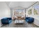 Open living area with vaulted ceilings, and large windows provide abundant natural light at 6001 S Yosemite St # H204, Greenwood Village, CO 80111