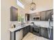 Modern kitchen features stainless steel appliances, countertops, and ample cabinet space at 4287 Brookwood Pl, Highlands Ranch, CO 80130