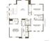 Upstairs floor plan featuring a Primary bedroom, loft, laundry room, two additional bedrooms and two full baths at 8205 Rockvale Dr, Littleton, CO 80125