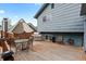 Inviting back deck perfect for outdoor dining and entertaining with a gas grill at 21524 E Powers Pl, Centennial, CO 80015