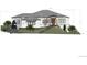 New stucco home design featuring a low-pitched roof and multiple windows at 6740 S Waco St, Foxfield, CO 80016