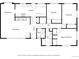 Detailed floor plan showcasing the layout of the home, including bedrooms, bathrooms, kitchen, and living areas at 2060 Kline St, Lakewood, CO 80215