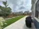 Nice backyard featuring a lush lawn, garden beds, and a privacy fence at 12993 E 108Th Ave, Commerce City, CO 80022