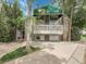 Charming two-story condo featuring a cozy balcony with Hunter's Hill awning at 7318 S Xenia Cir # B, Centennial, CO 80112